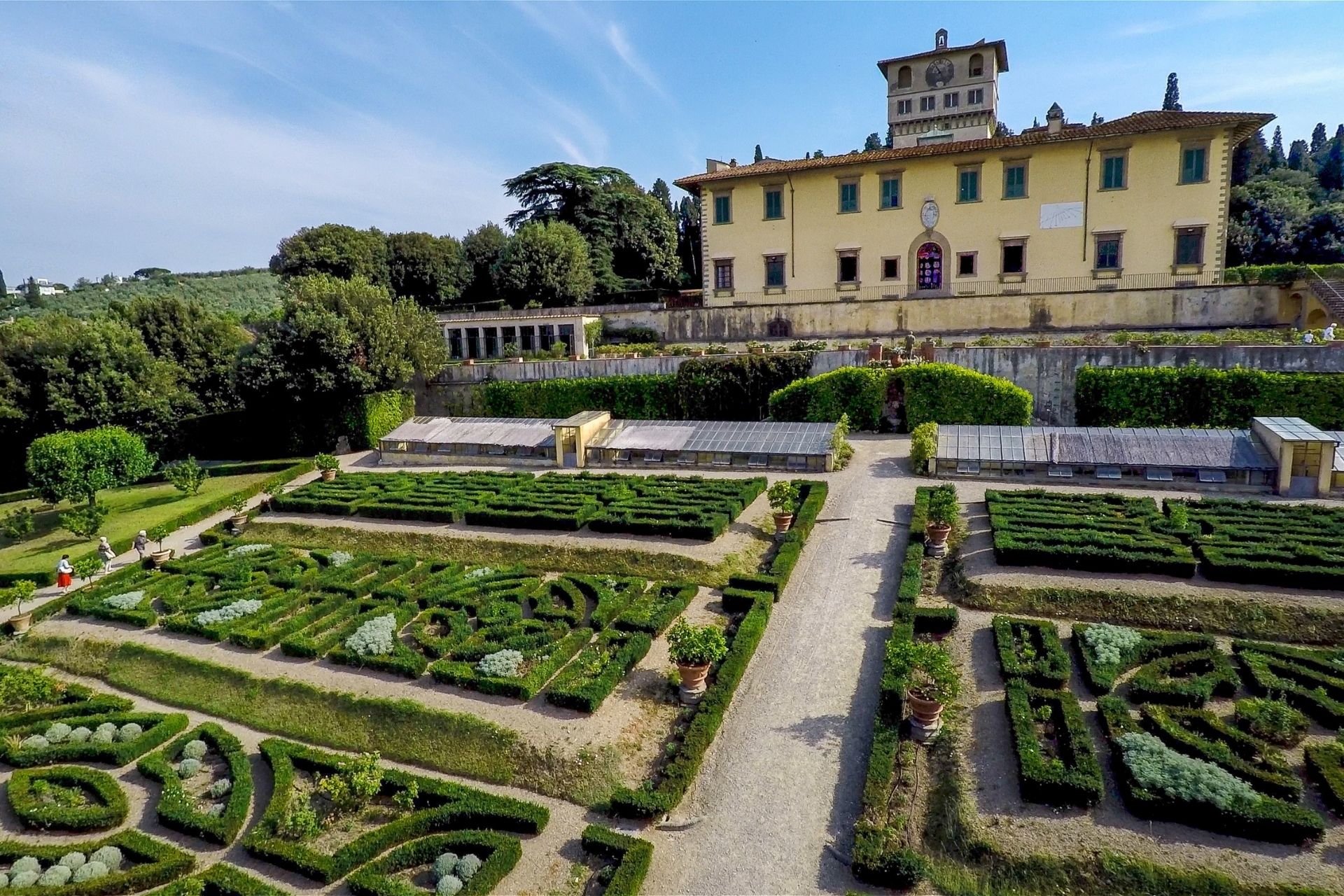 Villa Medicea della Petraia Garden Route